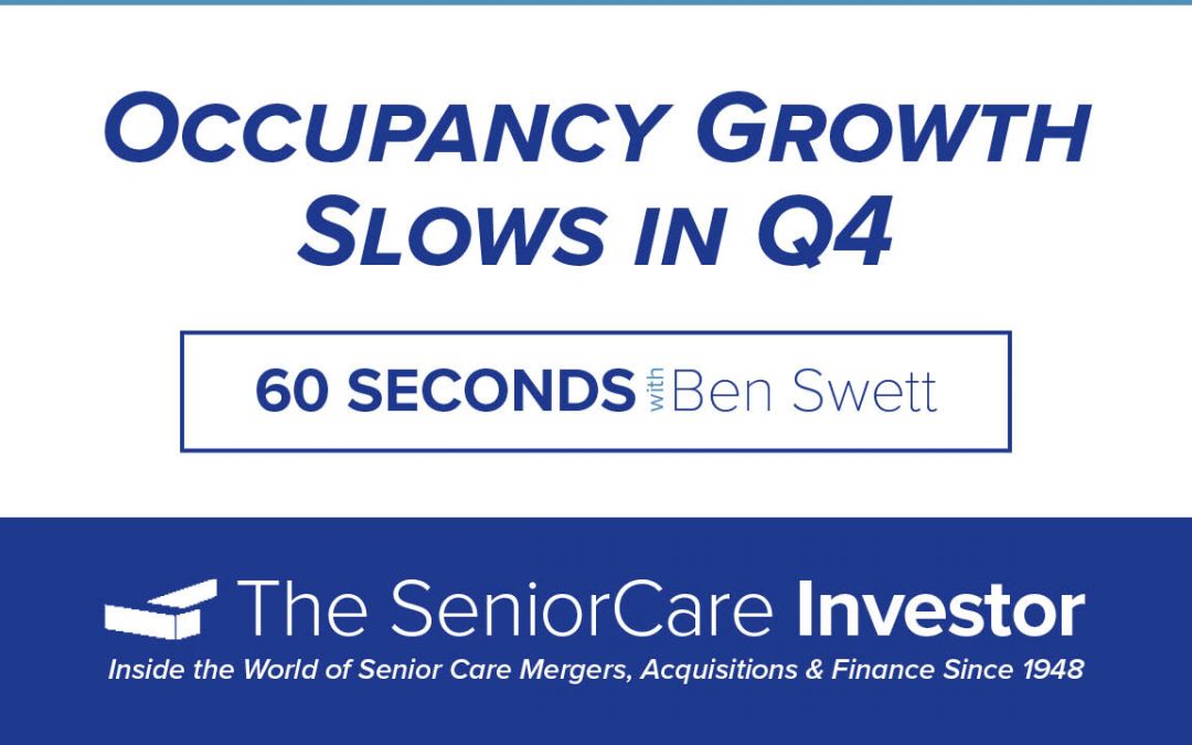 60 Seconds with Ben Swett: Occupancy Growth Slows in Q4