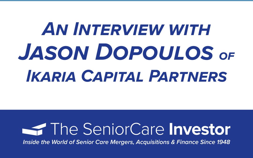 Interview with Jason Dopoulos of Ikaria Capital Partners